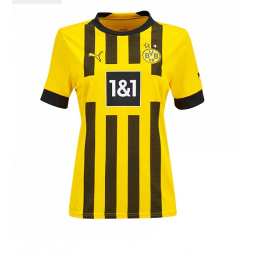 Borussia Dortmund Sebastien Haller #9 Hjemmedrakt Kvinner 2022-23 Kortermet Borussia Dortmund Sebastien Haller #9 Hjemmedrakt Kvinner 2022-23 Kortermet